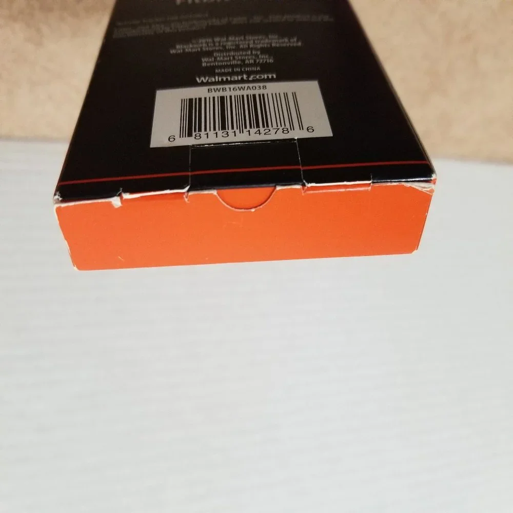 Blackweb Fitbit Alta replacement band NIB steel buckle full grain leather